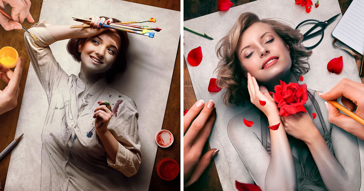 Artist Tullius Heuer Creates Digital Paintings That Leap Off The Page