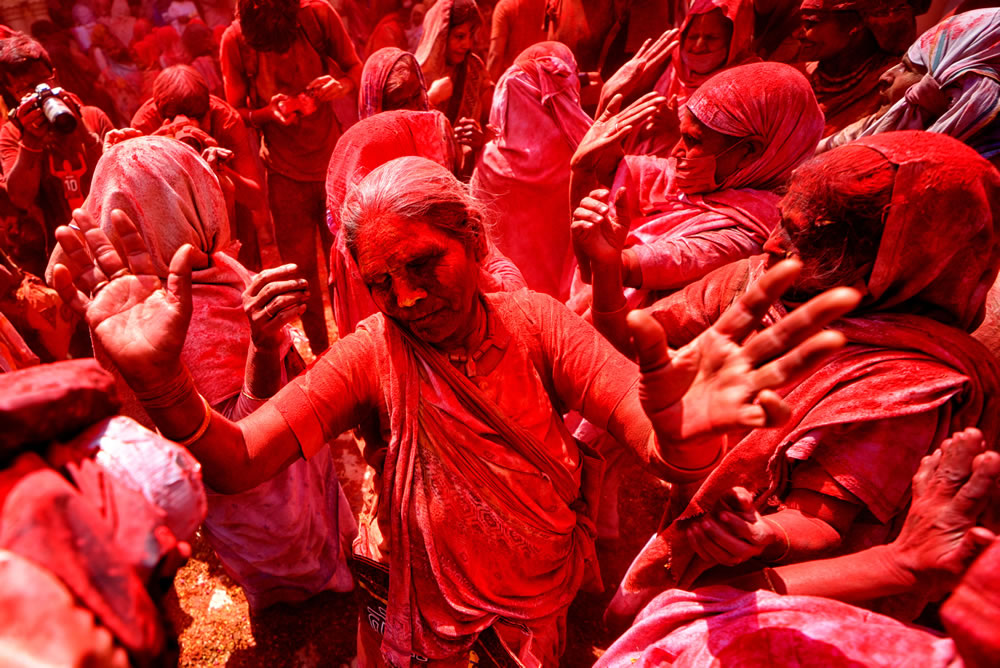 Widow Holi In Vrindavaran By Tanusree Mitra