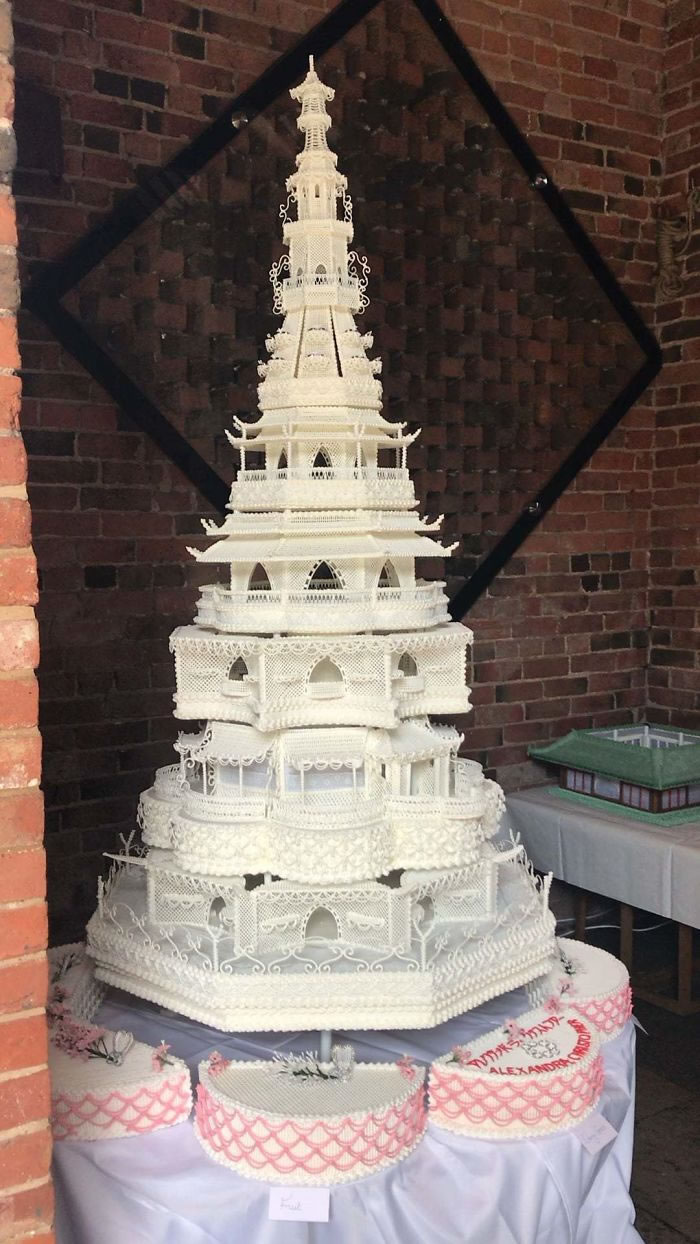 Elegant Wedding Cake with Roses and Silver Accents by CakeSuite, serving  Connecticut and New York