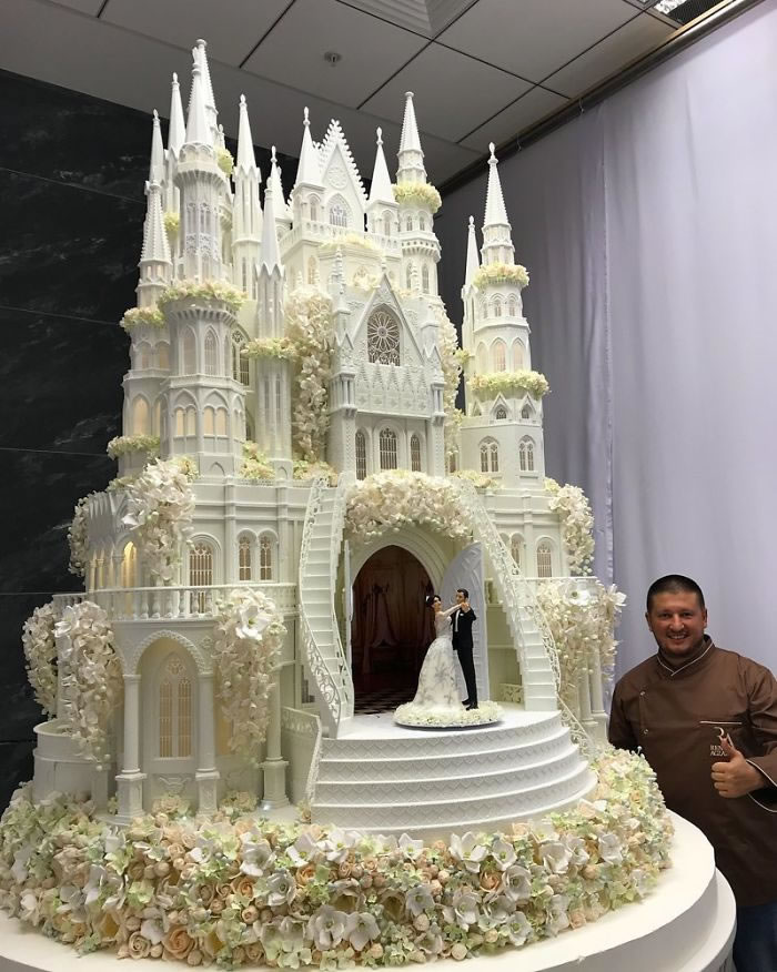 5 epic wedding cake trends of 2019 - English Wedding