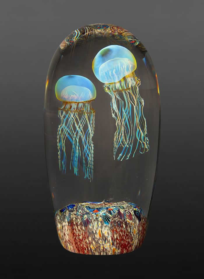 Glass Jellyfish Sculptures by Richard Satava