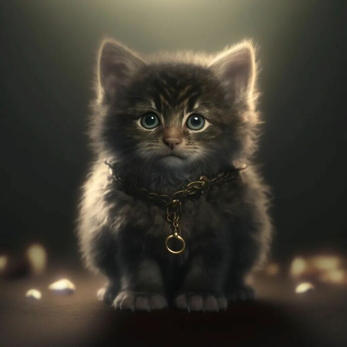 Famous Figures As Kittens With AI MidJourney