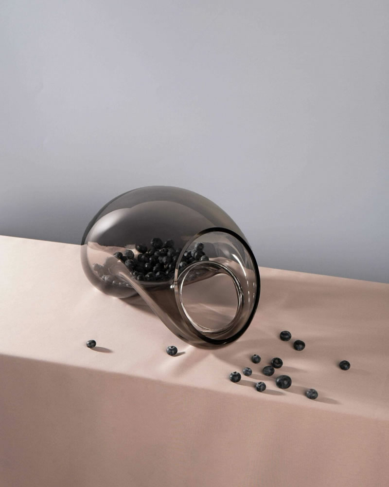 Melting Glass Vase Series by Kateryna Sokolova