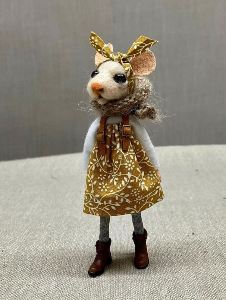 My 22 Of Needle-Felt Mice That I Turned Into Famous Characters