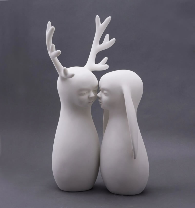 Sculptures de créatures étranges par Clémentine Bal