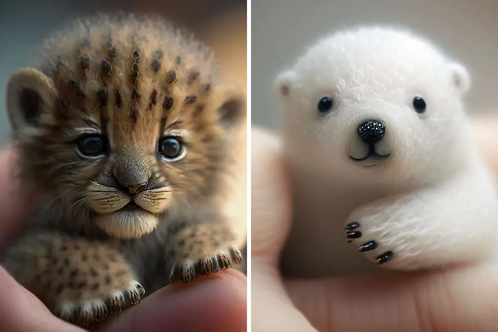 wild animals tiny version ai featured