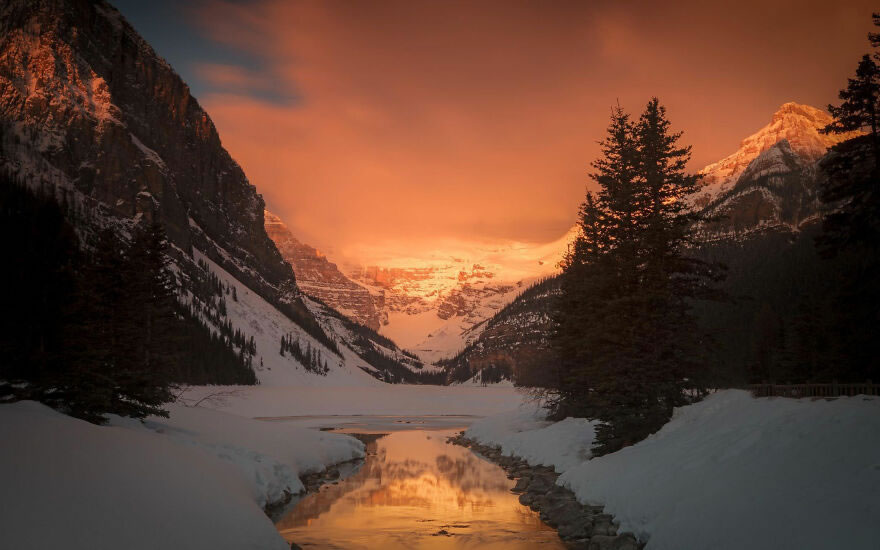 Paysages d'hiver captivants par Stanley Aryanto