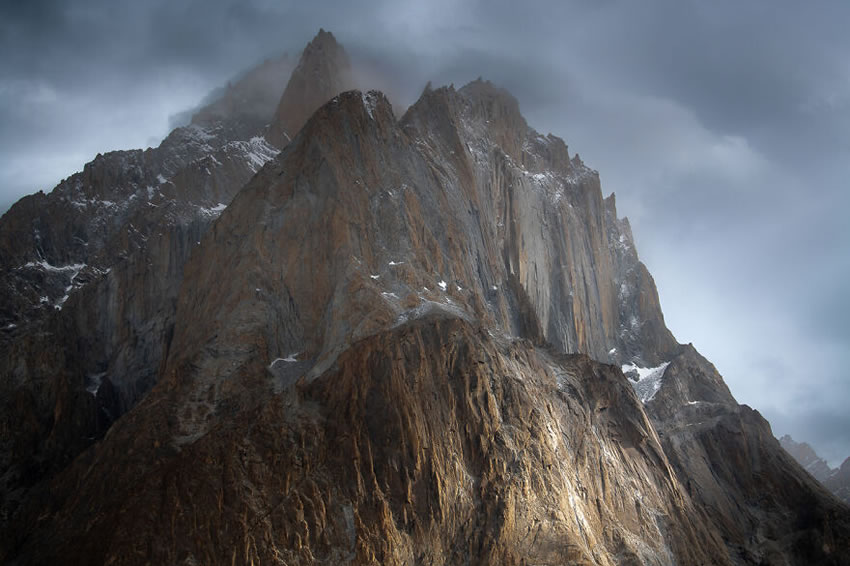 Karakoram Range Mountains By Tomasz Przychodzien