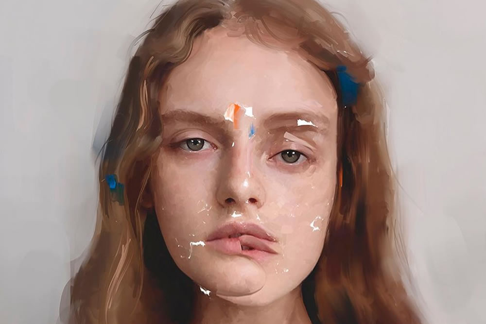 Artist Krisztian Tejfel Creates The Emotional Depth Of Female Portraits