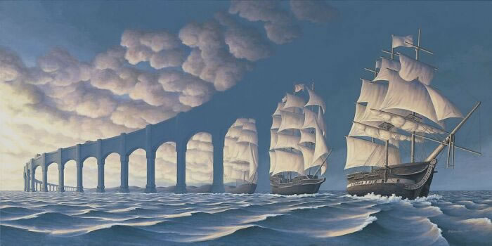 Mind-Twisting Paintings By Rob Gonsalves
