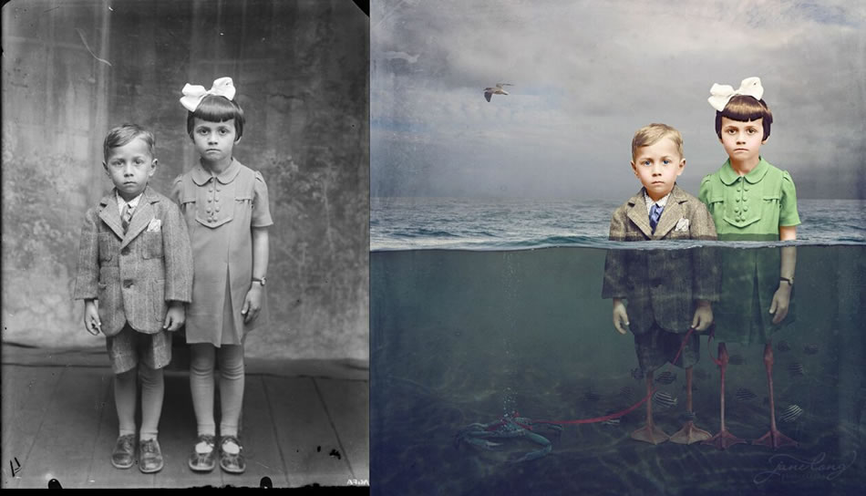Restored Old Black and White Photos By Jane Long