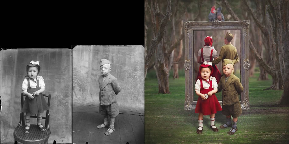 Restored Old Black and White Photos By Jane Long