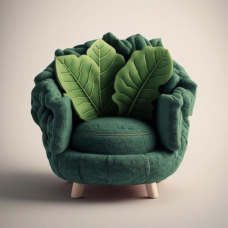 Artist Bonny Carrera Creates Imaginative AI-Generated Chairs Inspired By  Fruits And Veggies