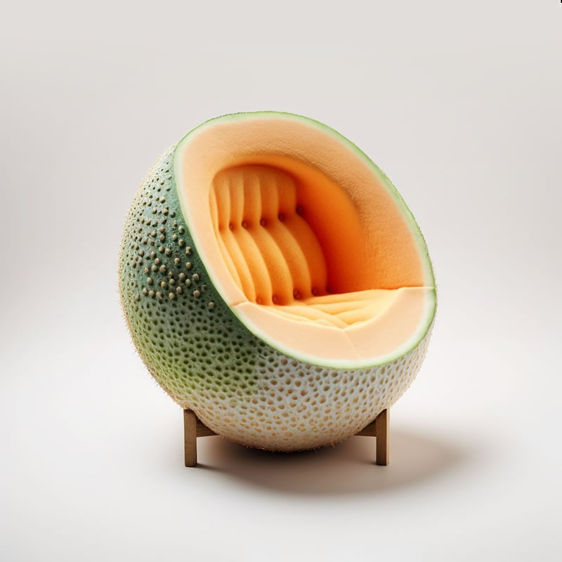 AI-Generated Chairs Inspired By Fruits And Veggies