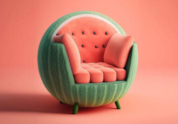 AI-Generated Chairs Inspired By Fruits And Veggies