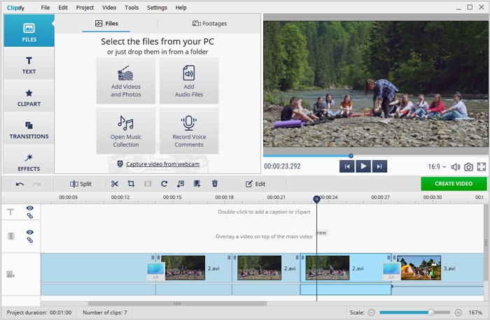 Clipify: An Automatic Video Editor