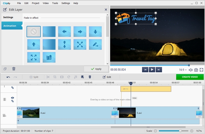 Clipify : un éditeur vidéo automatique