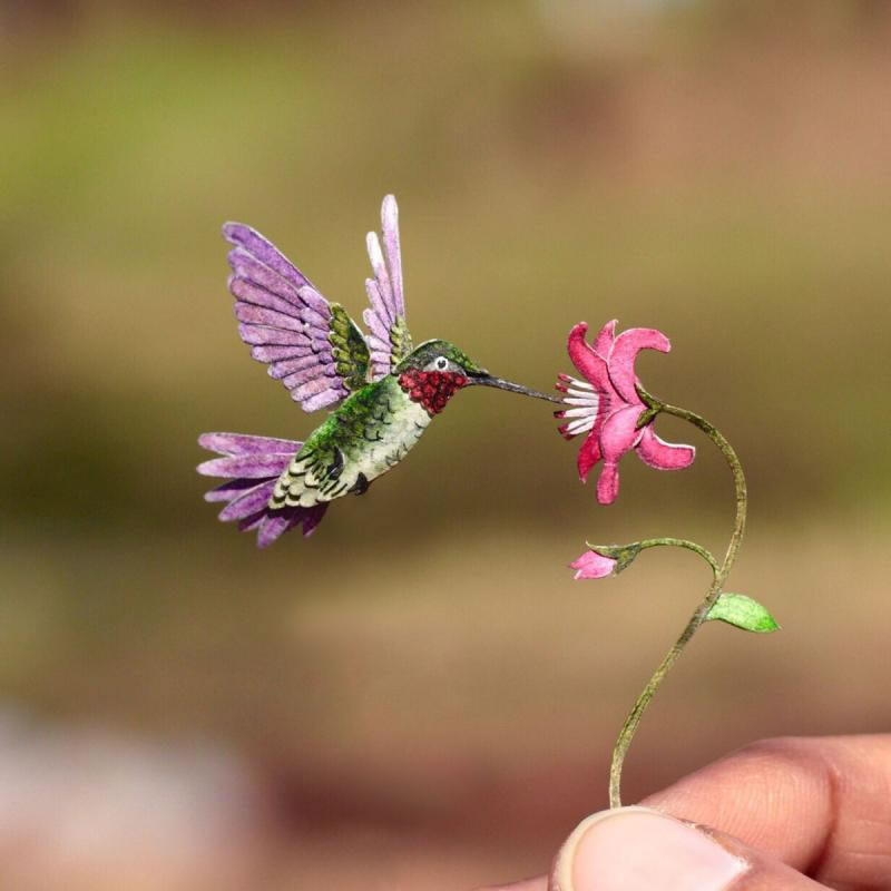 The Art Of Precision: Beautiful Paper Cut Miniatures By Nayan And Vaishali