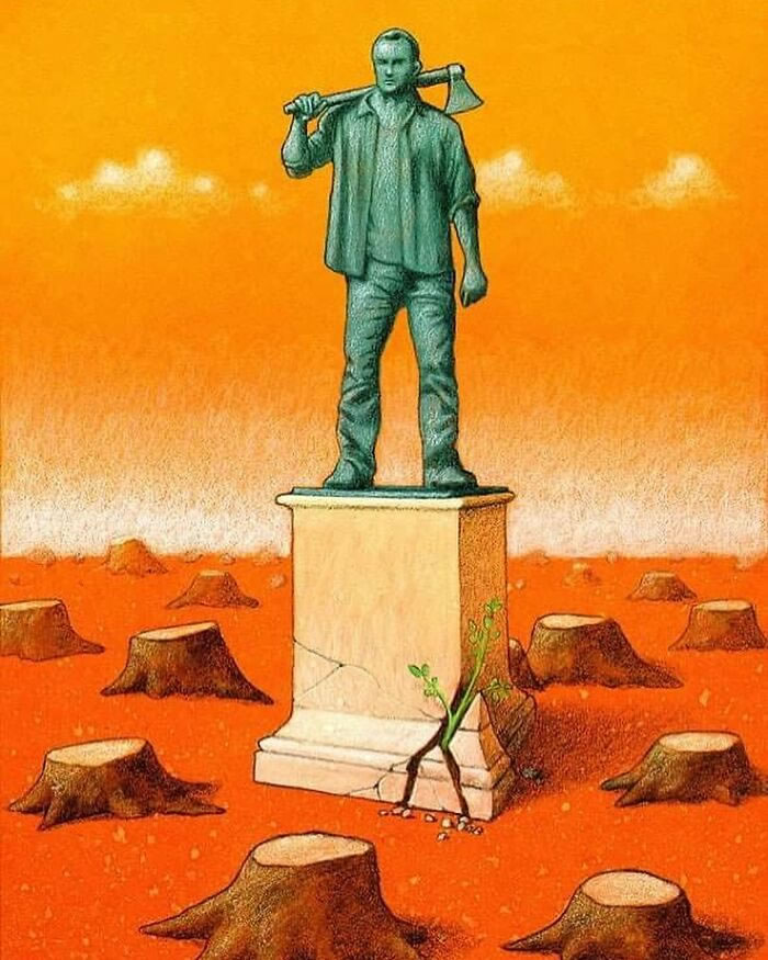 Satirical Illustrations On Society By Pawel Kuczynski