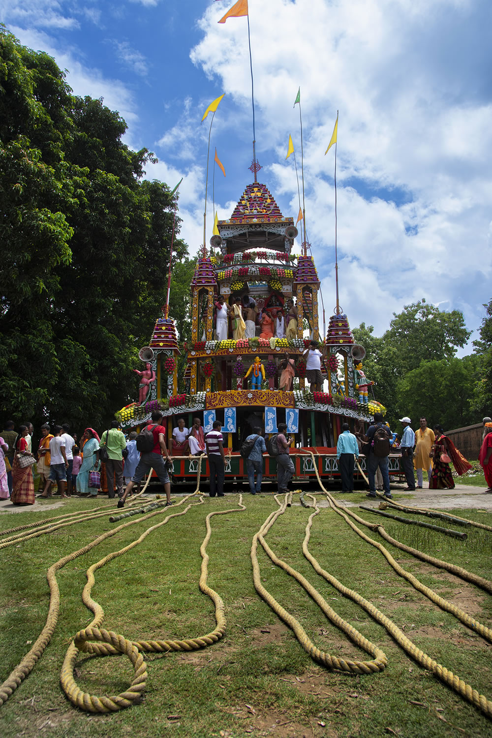 Festival des chars de Rathayatra par Sudipta Chatterjee
