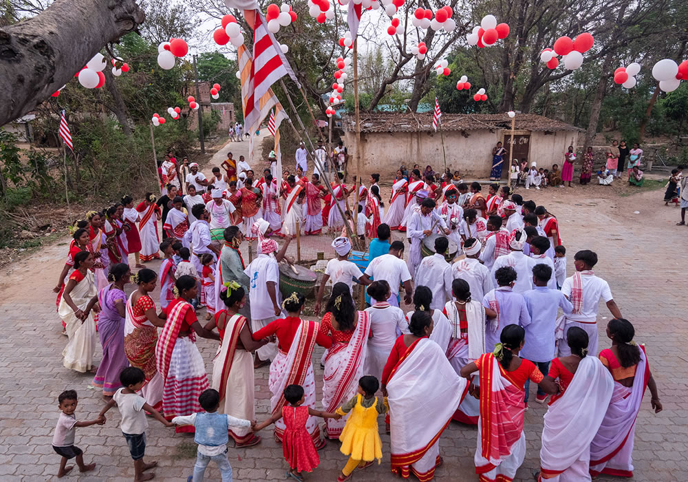 Sarhul Festival By Ishan Banerjee