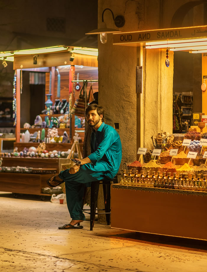From The Streets Of Old Quarter Of Dubai 