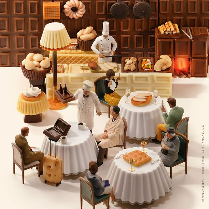 Miniature Calendar Scenes By Tatsuya Tanaka