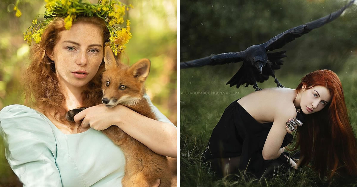 Photographer Captures People And Animals To Show The Natural Beauty Among Them