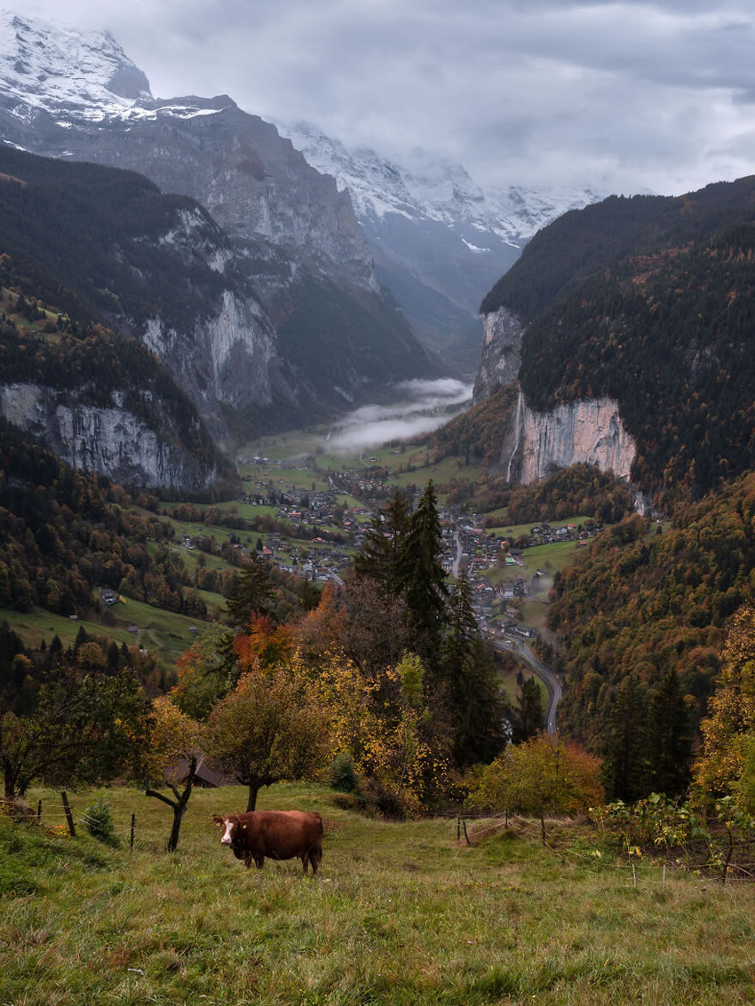 Beautiful Swiss Landscapes In Autumn by Vincent Croce