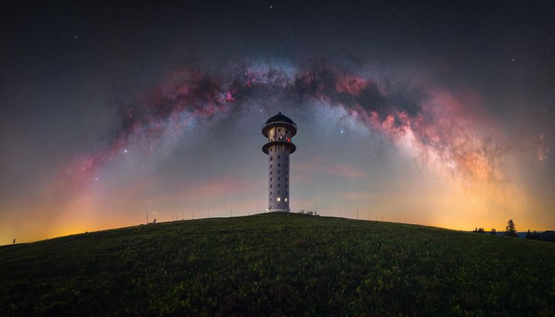 Beauty Of Day And Night Skies by Alex Forst