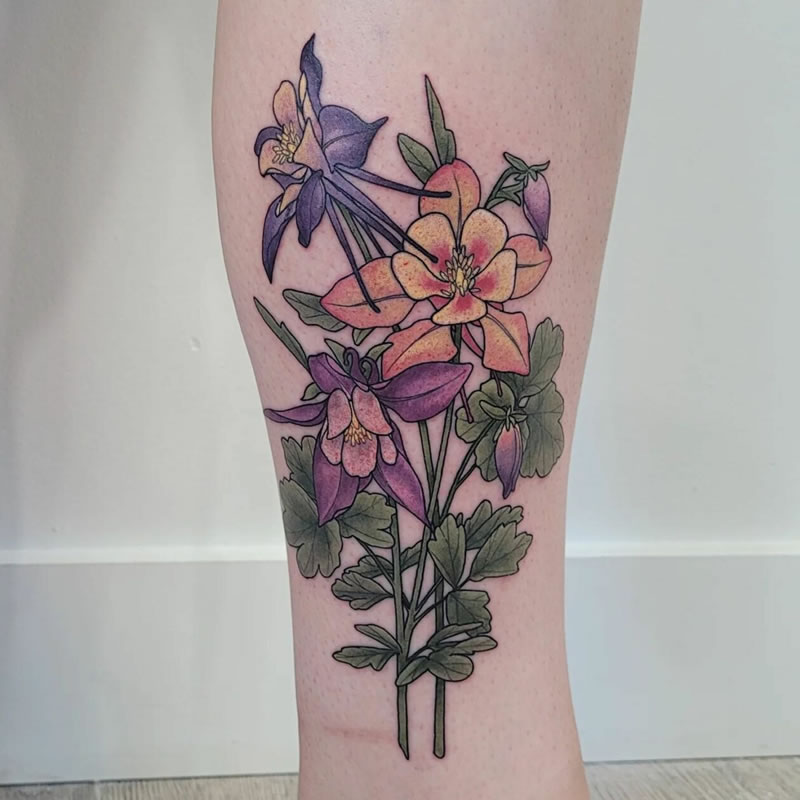 Flora and Fauna Tattoos by Jamie