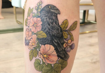 Flora and Fauna Tattoos by Jamie