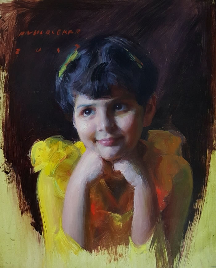 Indian Oil Paintings By Pramod Kurlekar