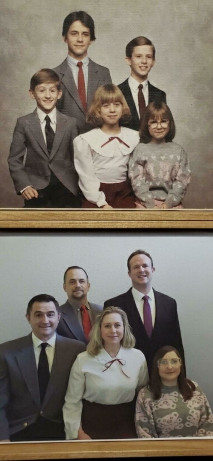 Recreate A Photo From Their Past