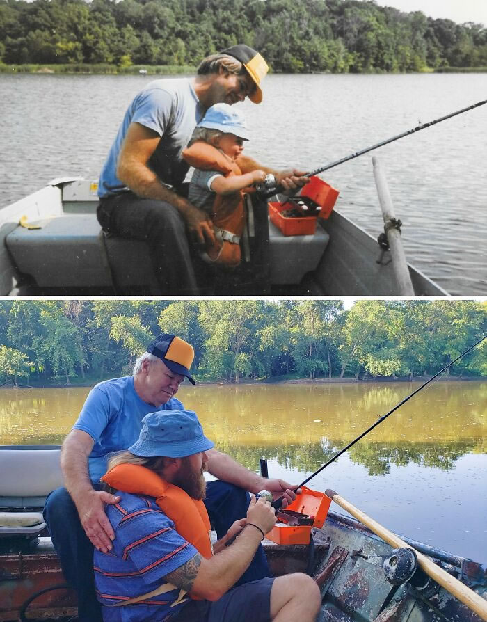 Recreate A Photo From Their Past