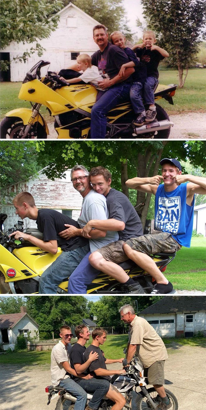 Recreate A Photo From Their Past