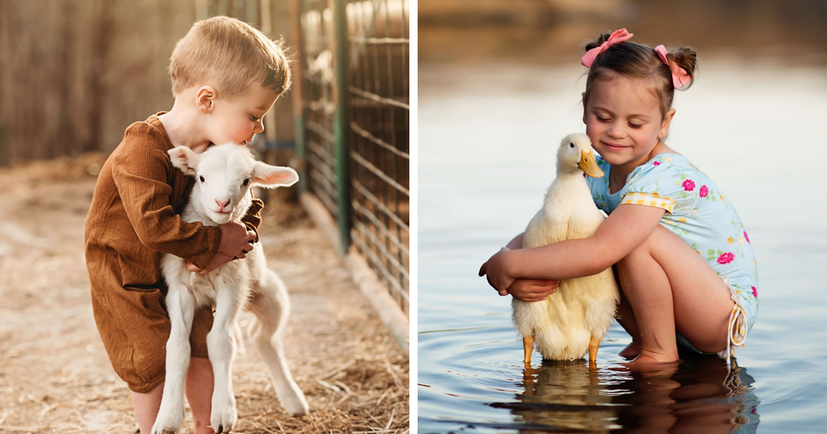 Photographer Andrea Martin Captures Lovely Connection Between Kids And Animals