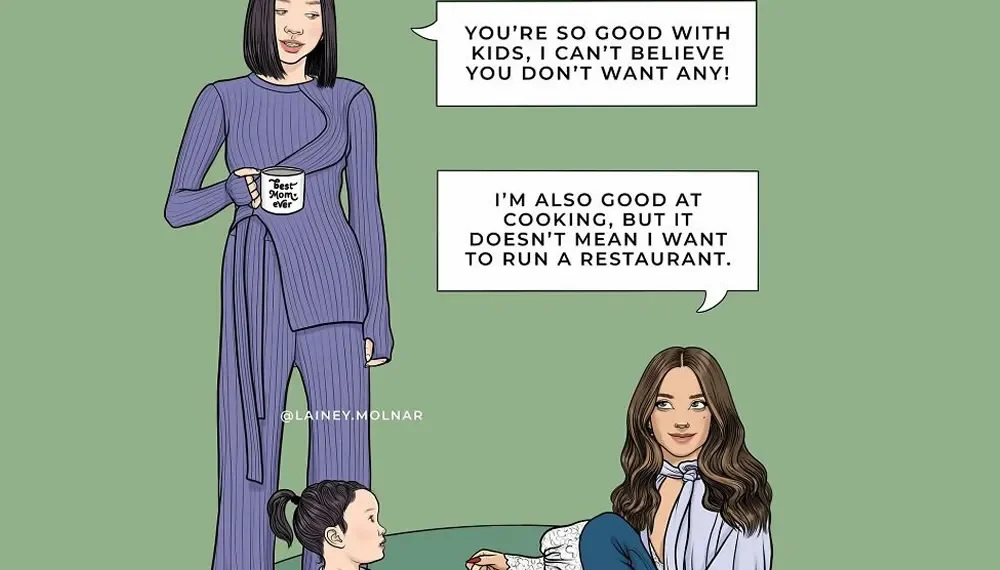 feminity illustrations lainey molnar