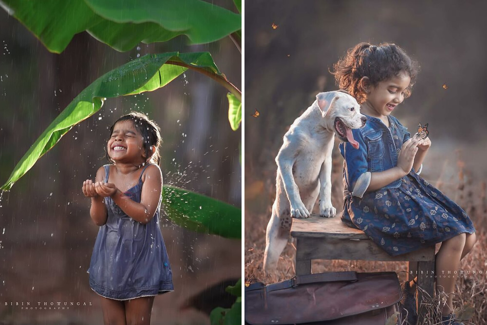 Indian Children Photography By Bibin Thottungal