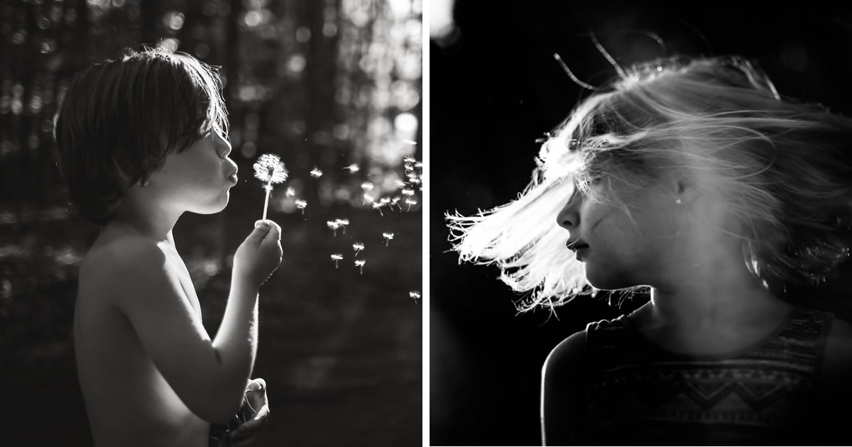 Photographer Captures Stunning Portraits Of Her Four Children