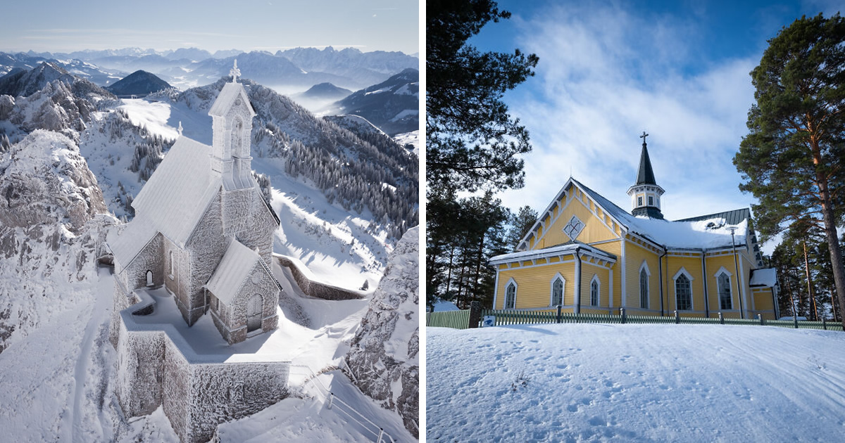 Photographer Vincent Croce Captures Beautiful Churches And Chapels Across Europe