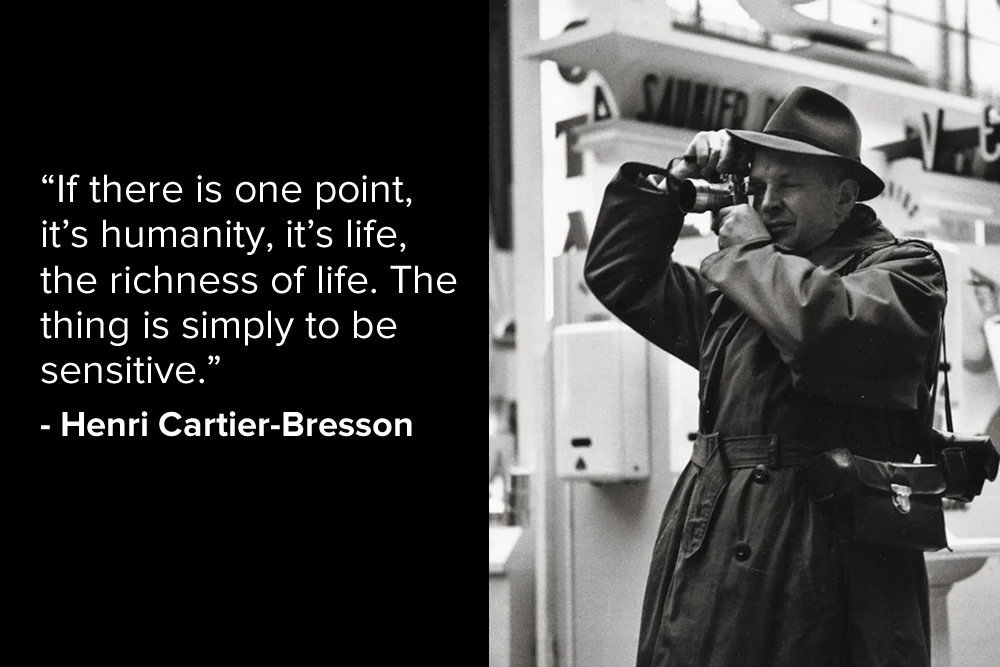Henri Cartier-Bresson Photography Quotes