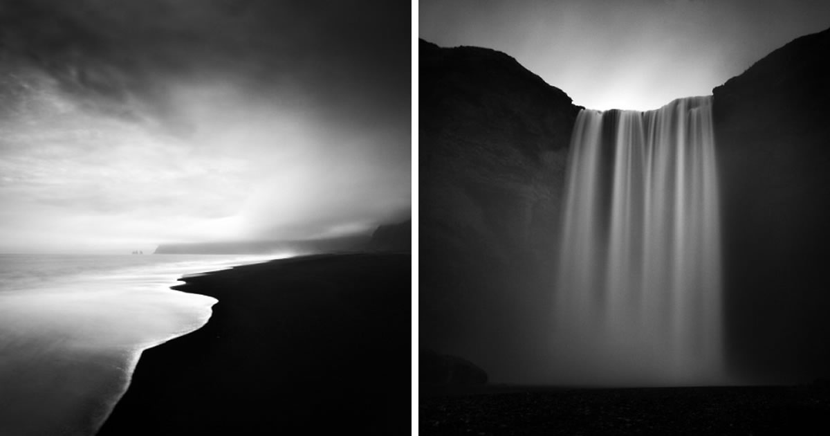 Phtographer Michael Schlegel Captures Stunning Black And White Landscapes Of Iceland