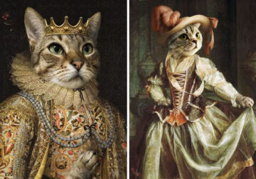 Cats Royalty Traditional Portraits By Galina Bugaevskaya