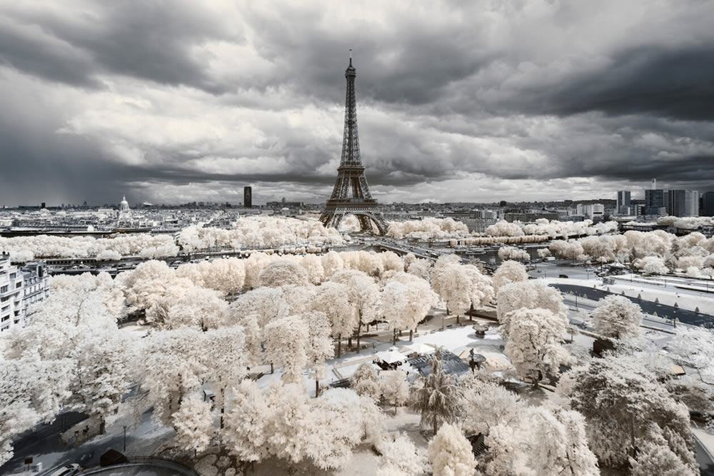 Infrared Photography Of Paris By Pierre-Louis Ferrer