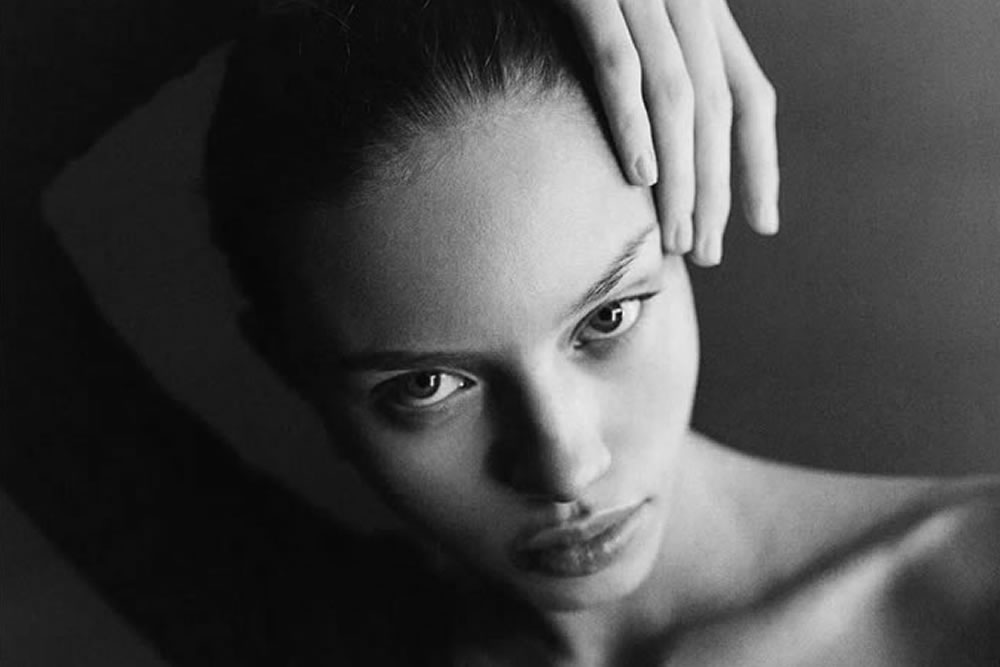 Female Black and White Portrait Photography