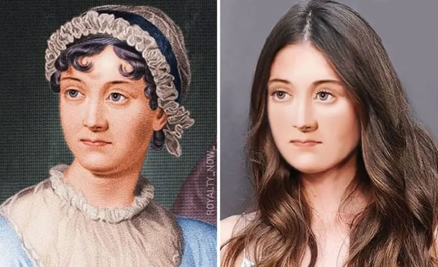 Historical Figures As Modern-Day People By Artist Becca Saladin