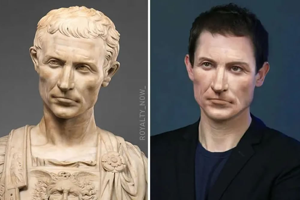 Historical Figures As Modern-Day People By Artist Becca Saladin