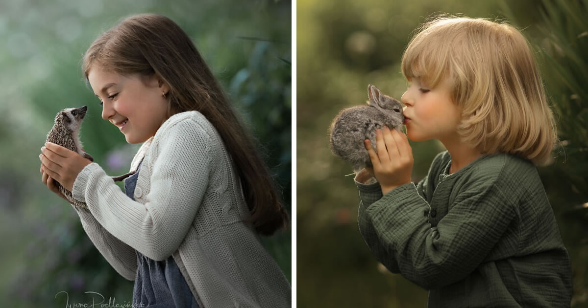 Photographer Iwona Podlasińska Shows Beautiful Bond Between Kids and Animals Around the World