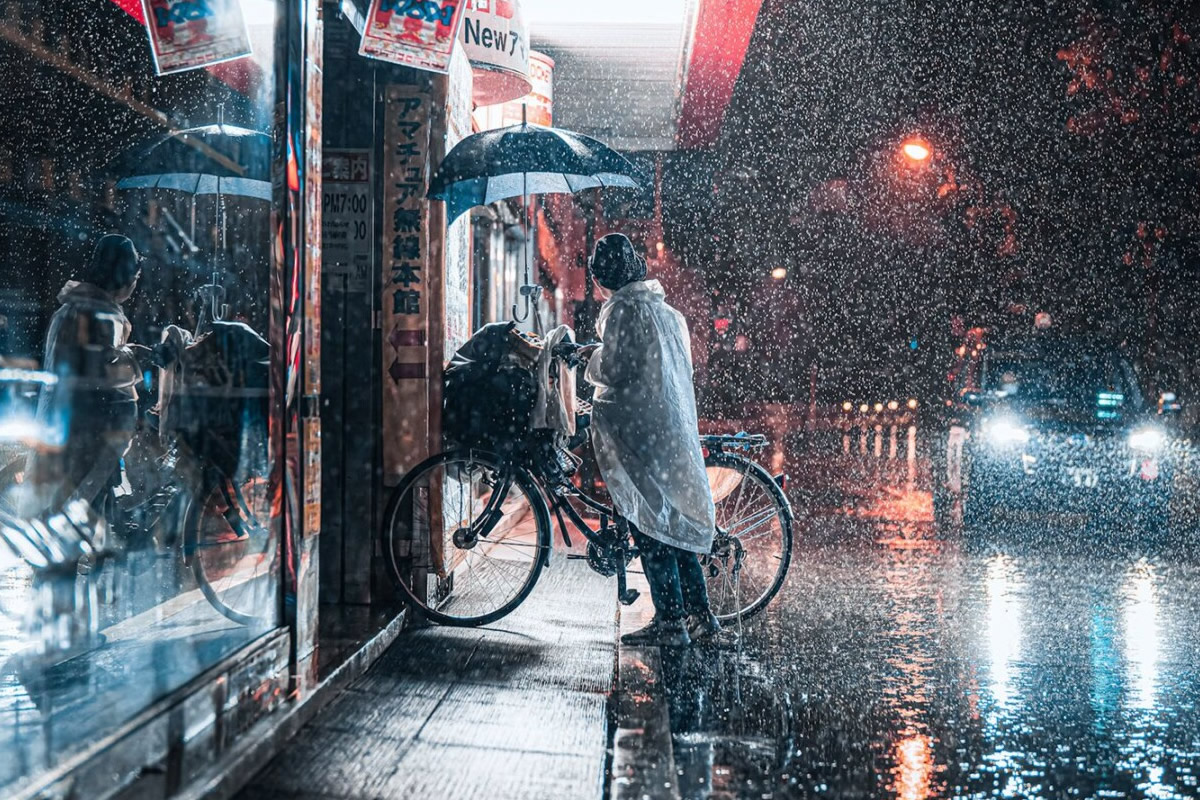 Glimpses Of The Night: The Colorful Streets Of Akihabara By Junya Watanabe